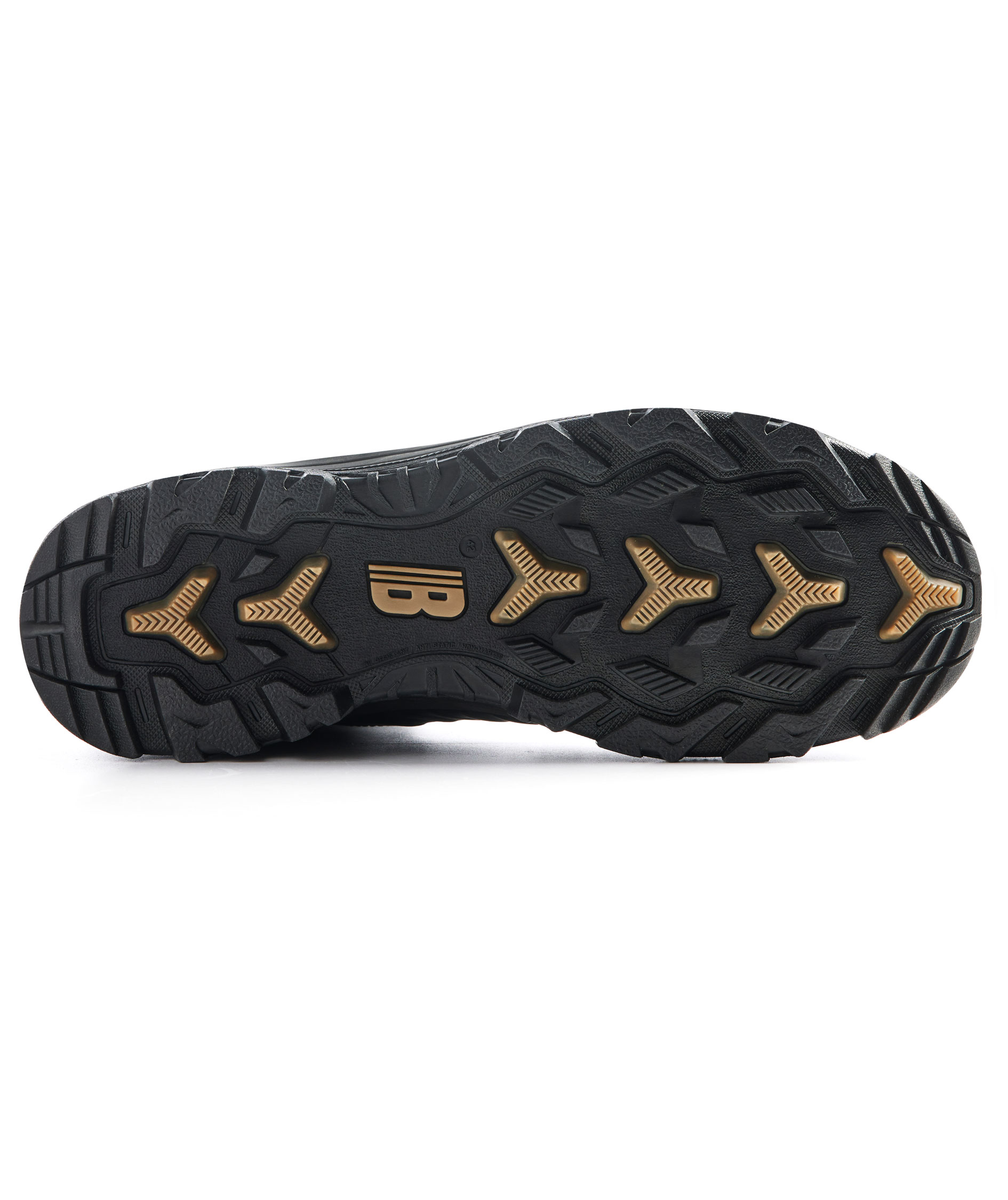 Bl&aring;kl&auml;der Storm safety boots S3, Brown/Black, large image number 3