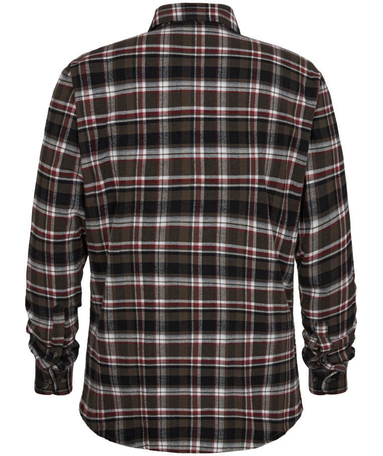 Deerhunter Nathan lumberjack shirt, Brown Check, large image number 2