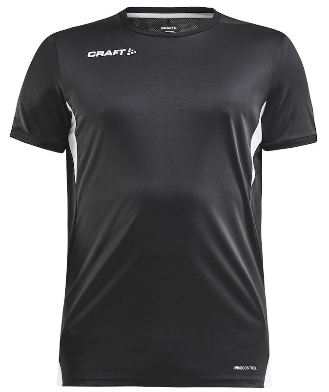 Craft Pro Control Impact T-shirt, Svart/Vit
