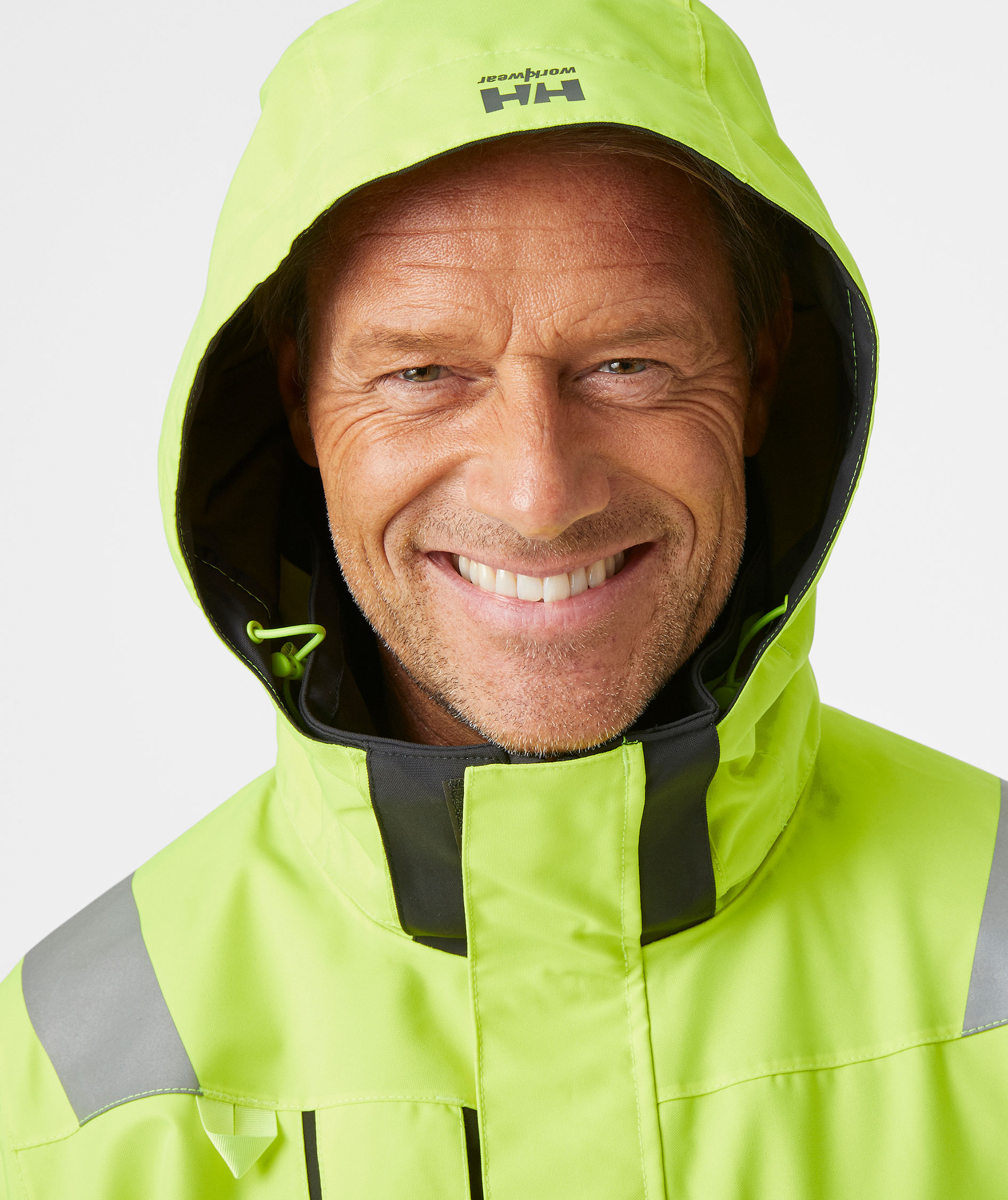 Helly Hansen Alna 2.0 shell jacket, Hi-vis yellow/charcoal, large image number 7