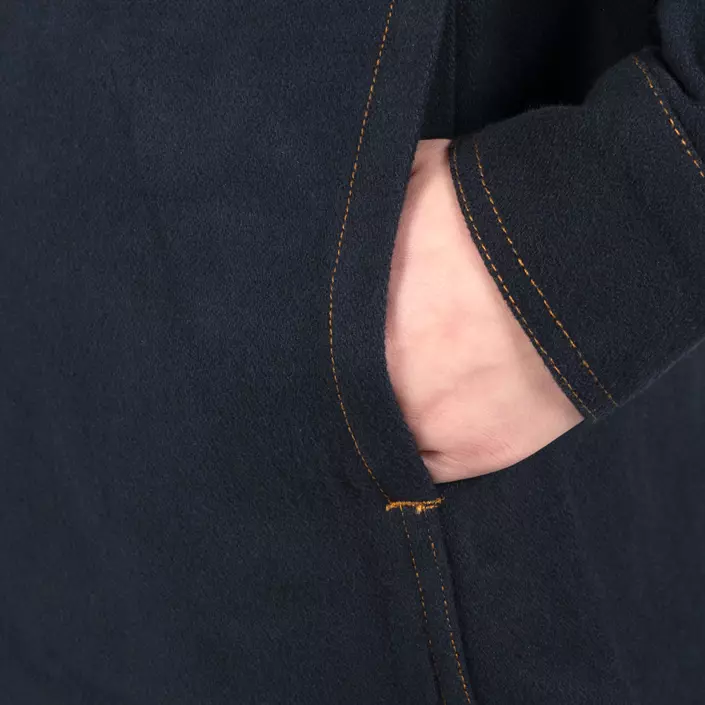 ID Modern fit flanellskjorta dam, Navy, large image number 5