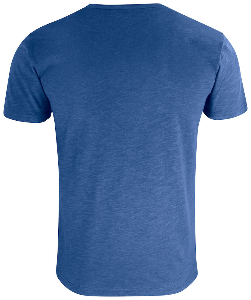 Clique Slub T-Shirt, Blau Melange, large image number 1