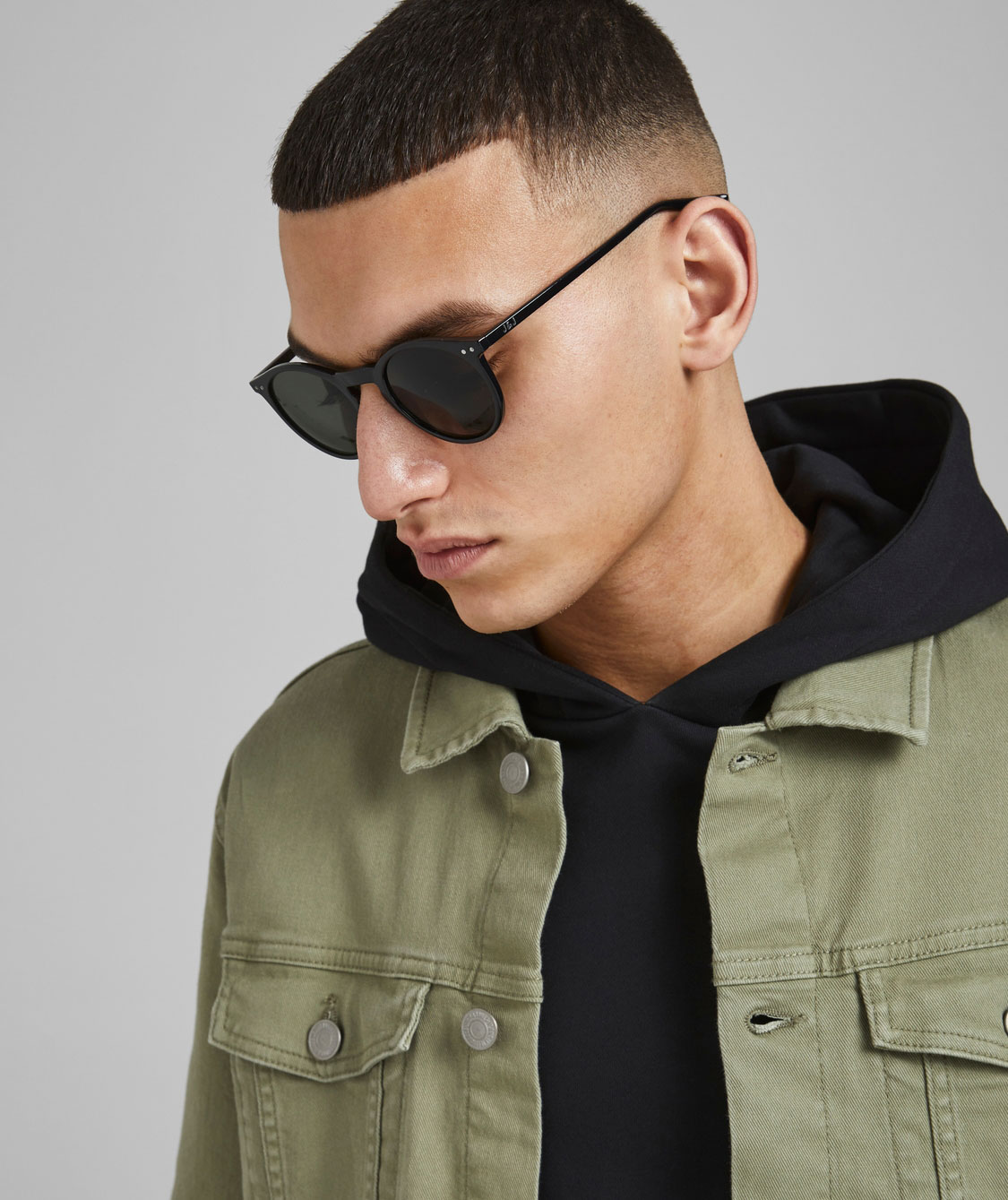 Jack & Jones JACRYDER J6867 sunglasses, Black, Black, large image number 1