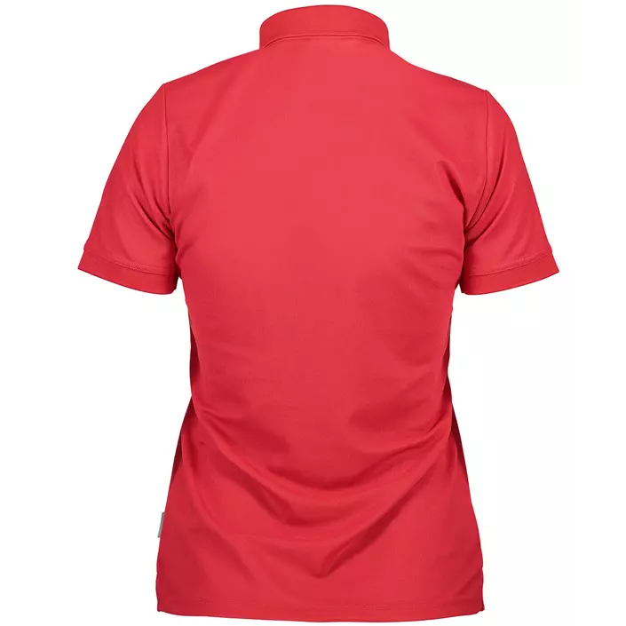 GEYSER women's functional polo shirt, Red, large image number 2