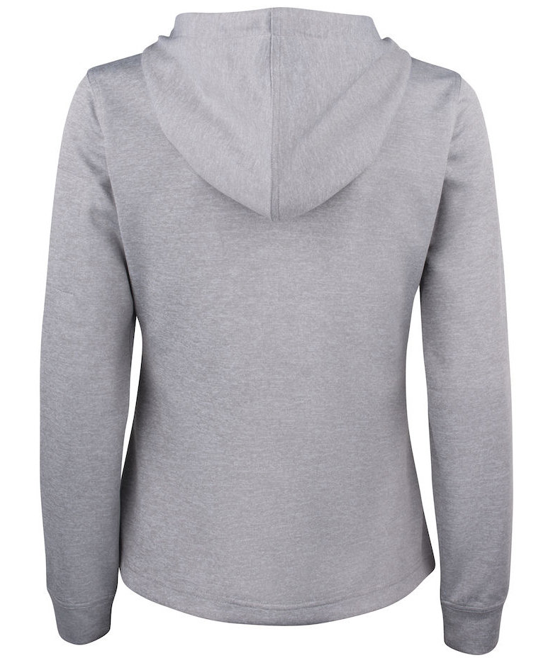 Clique Basic Active dame hettegenser, Gr&aring;melert, large image number 1