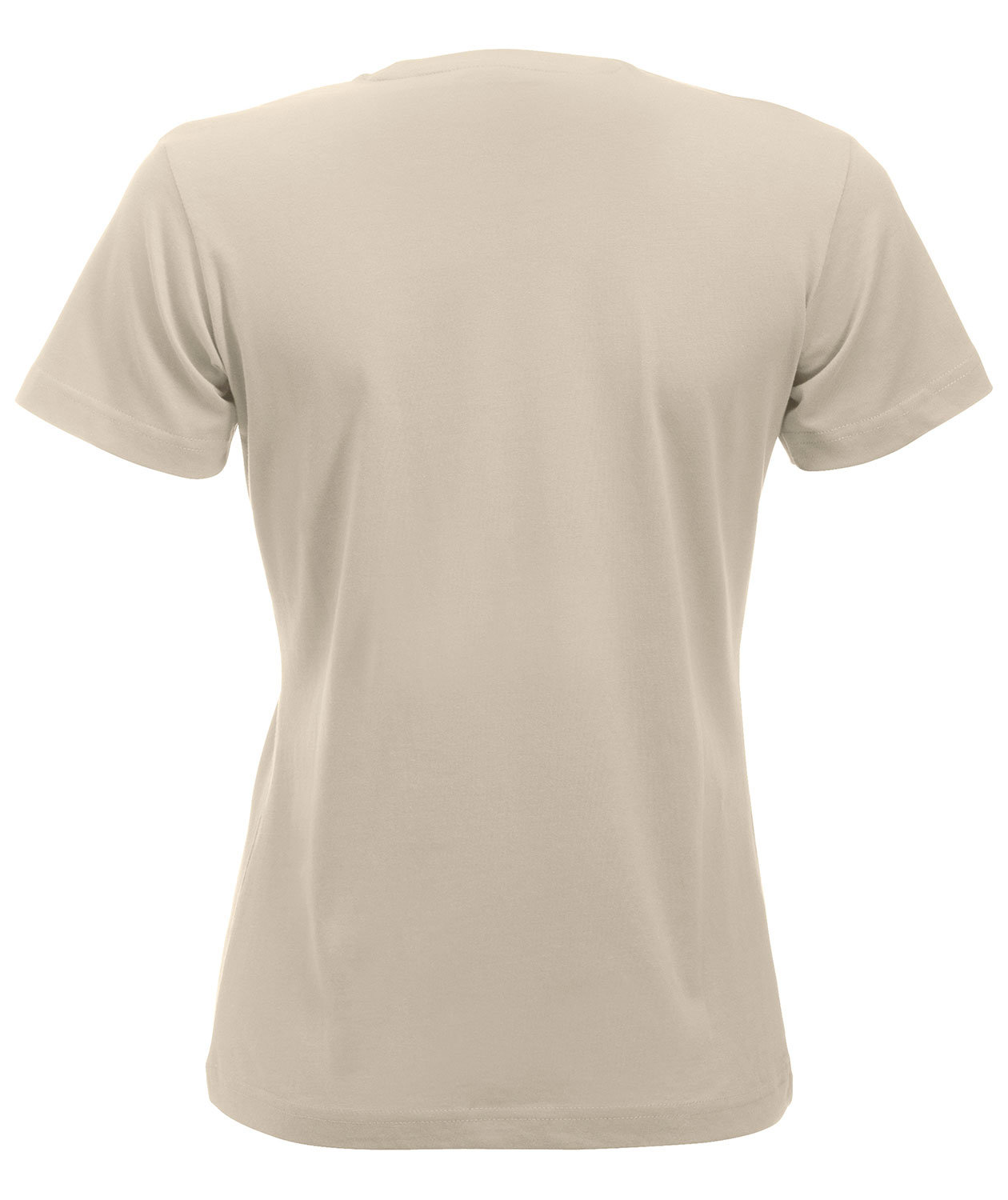 Clique New Classic T-shirt dam, Ljus Khaki, large image number 2