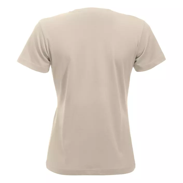 Clique New Classic T-shirt dam, Ljus Khaki, large image number 2