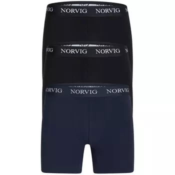 NORVIG 3er-pack Boxershorts, Navy