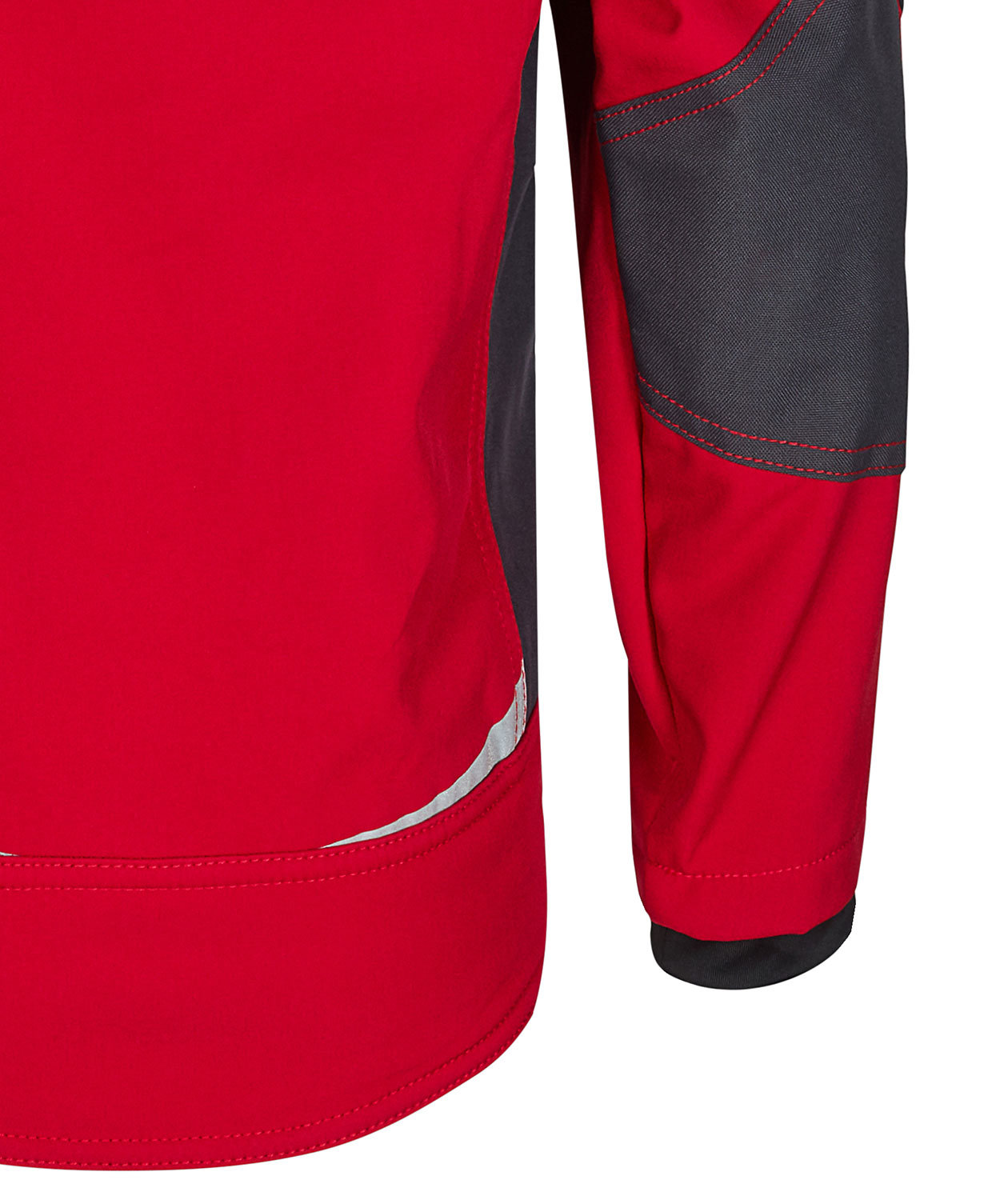 Engel Galaxy softshelljakke til barn, Tomato Red/Antrasittgr&aring;, large image number 3