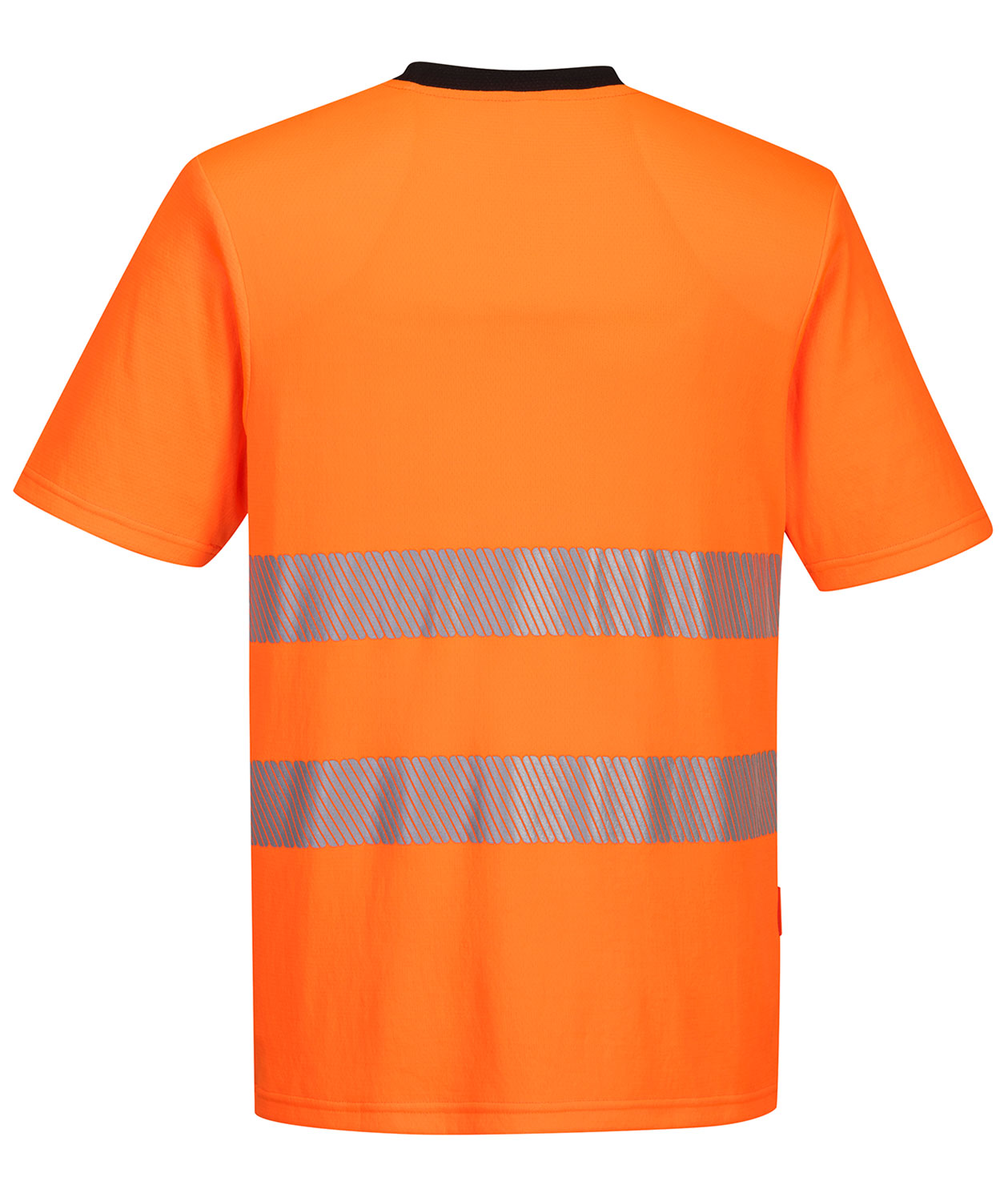 Portwest DX4 work T-shirt, Hi-Vis Orange/Black, large image number 1