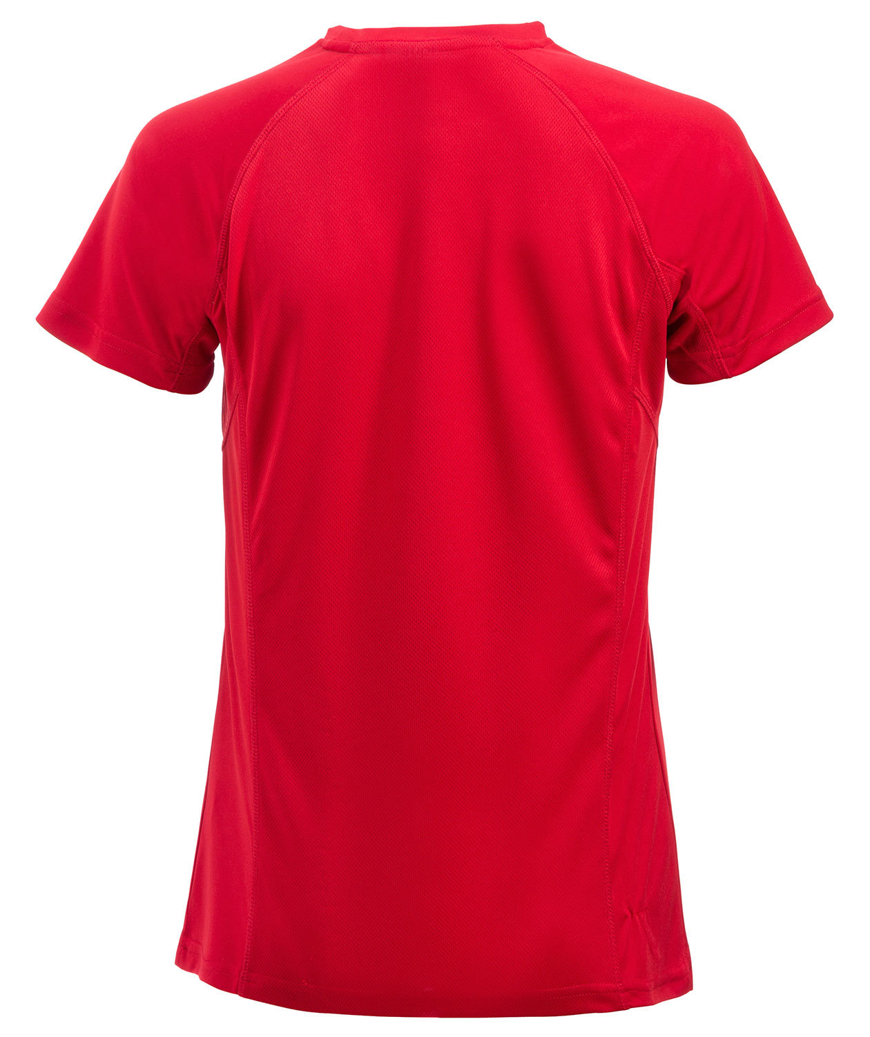 Clique Active dame T-shirt, R&oslash;d, large image number 2