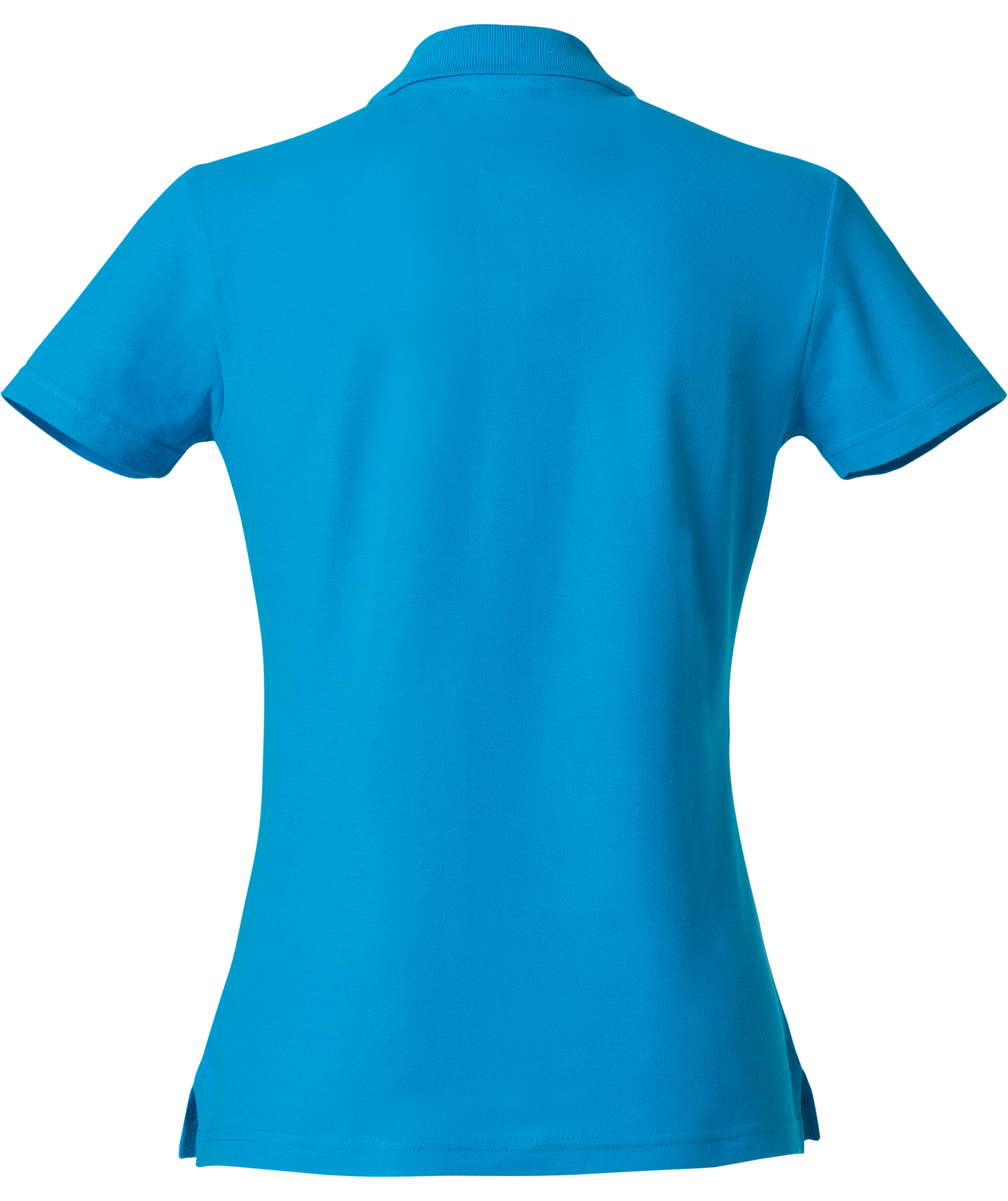 Clique Basic Damen Poloshirt, T&uuml;rkis