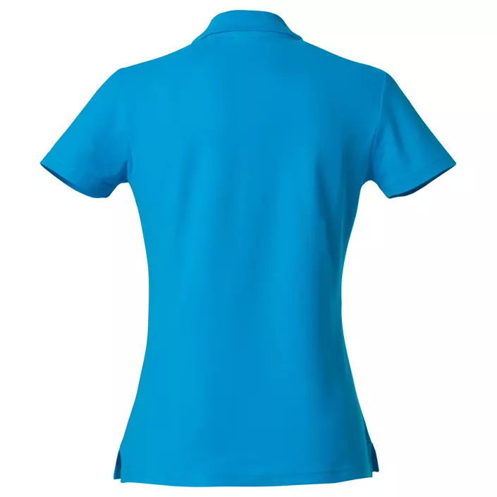 Clique Basic Damen Poloshirt, Türkis, large image number 1