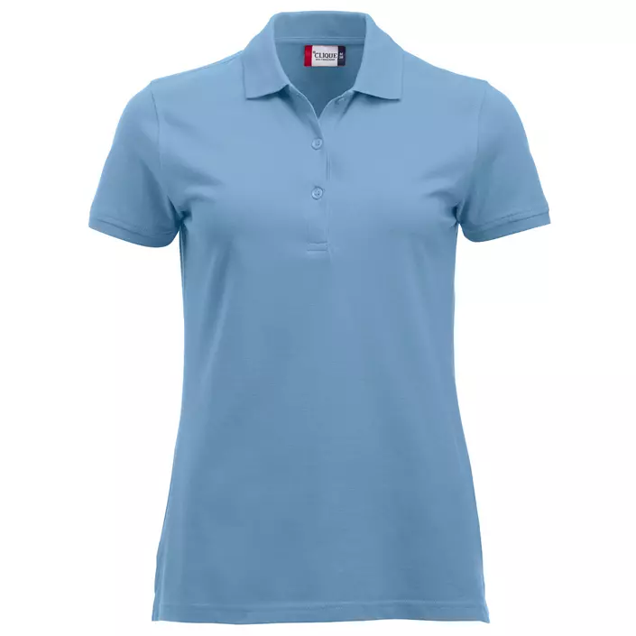 Clique Classic Marion women's polo shirt, Light Blue, large image number 0