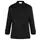 Karlowsky Agathe women's chefs jacket without buttons, Black, Black, swatch