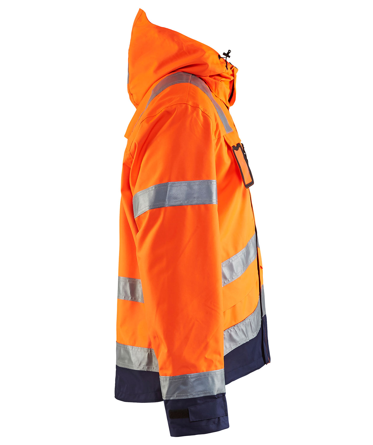 Bl&aring;kl&auml;der skaljakke, Hi-vis&nbsp;Orange/Marine, large image number 2
