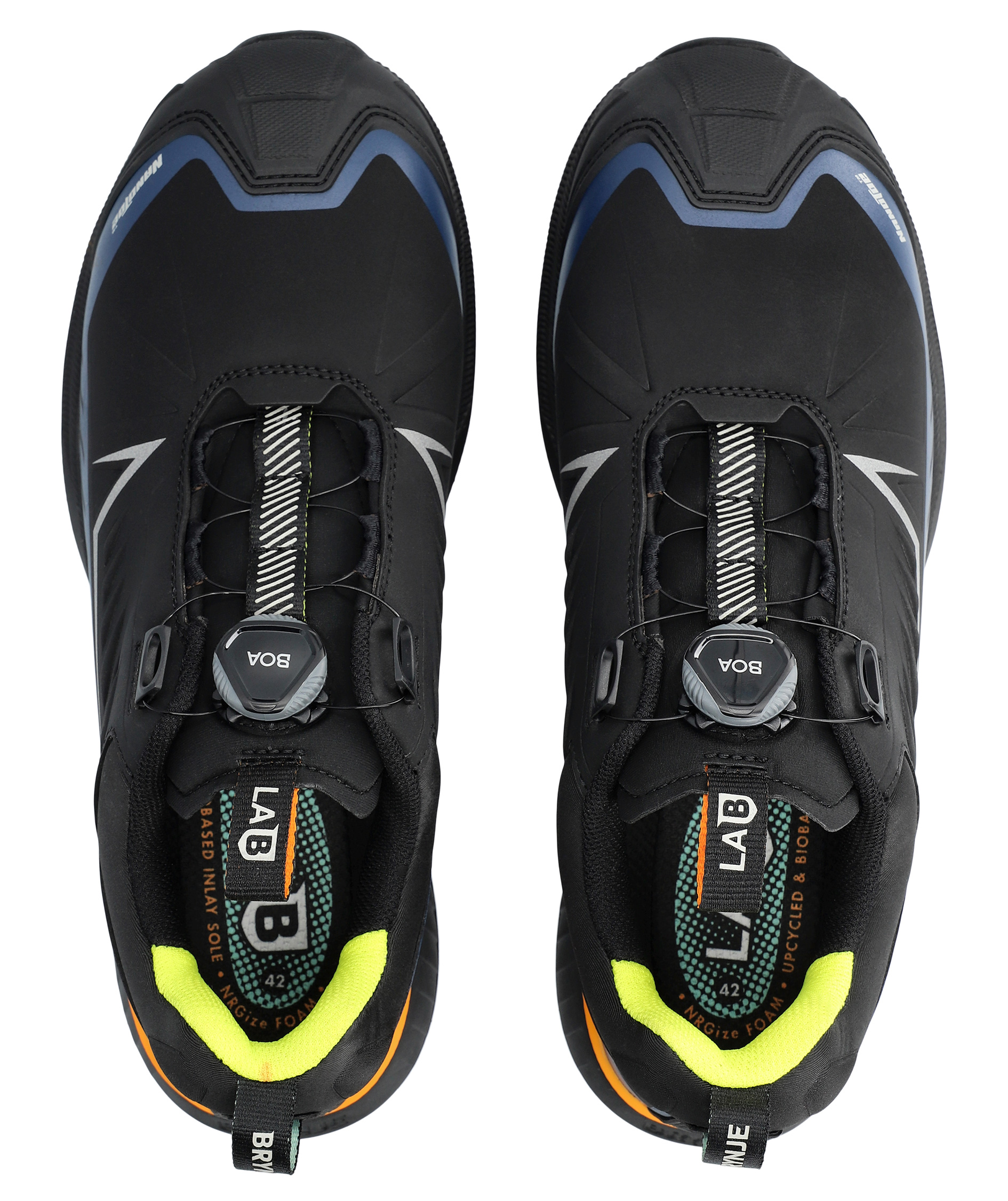 Brynje LAB Microfiber BOA safety shoes S3S, Black, large image number 3