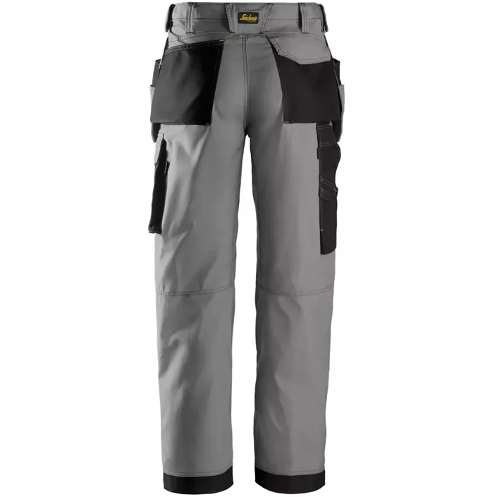 Snickers Rip-Stop craftsman trousers, Grey/Black, large image number 1