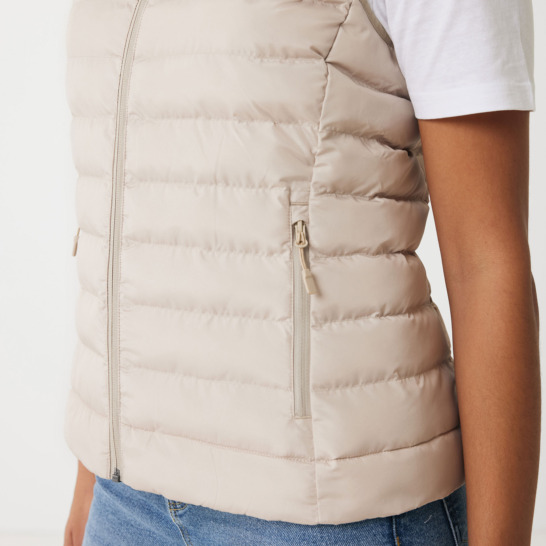 Iqoniq Meru dame vest, Beige, large image number 3