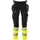 Mascot Accelerate Safe craftsman trousers Full stretch, Black/Hi-Vis Yellow, Black/Hi-Vis Yellow, swatch