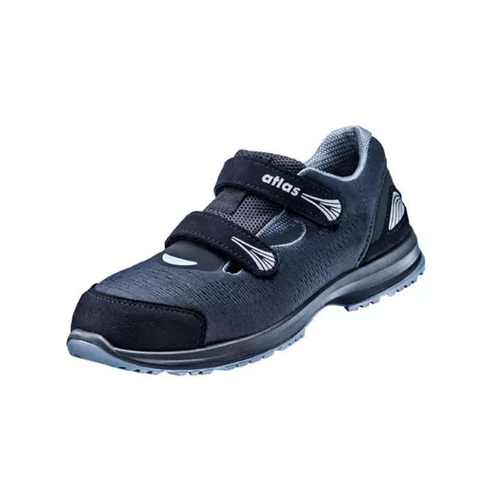 Atlas GX 260 women's safety sandals S1, Black, large image number 0