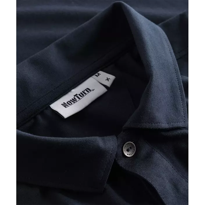 NewTurn Luxury Stretch Polo, Navy, large image number 3