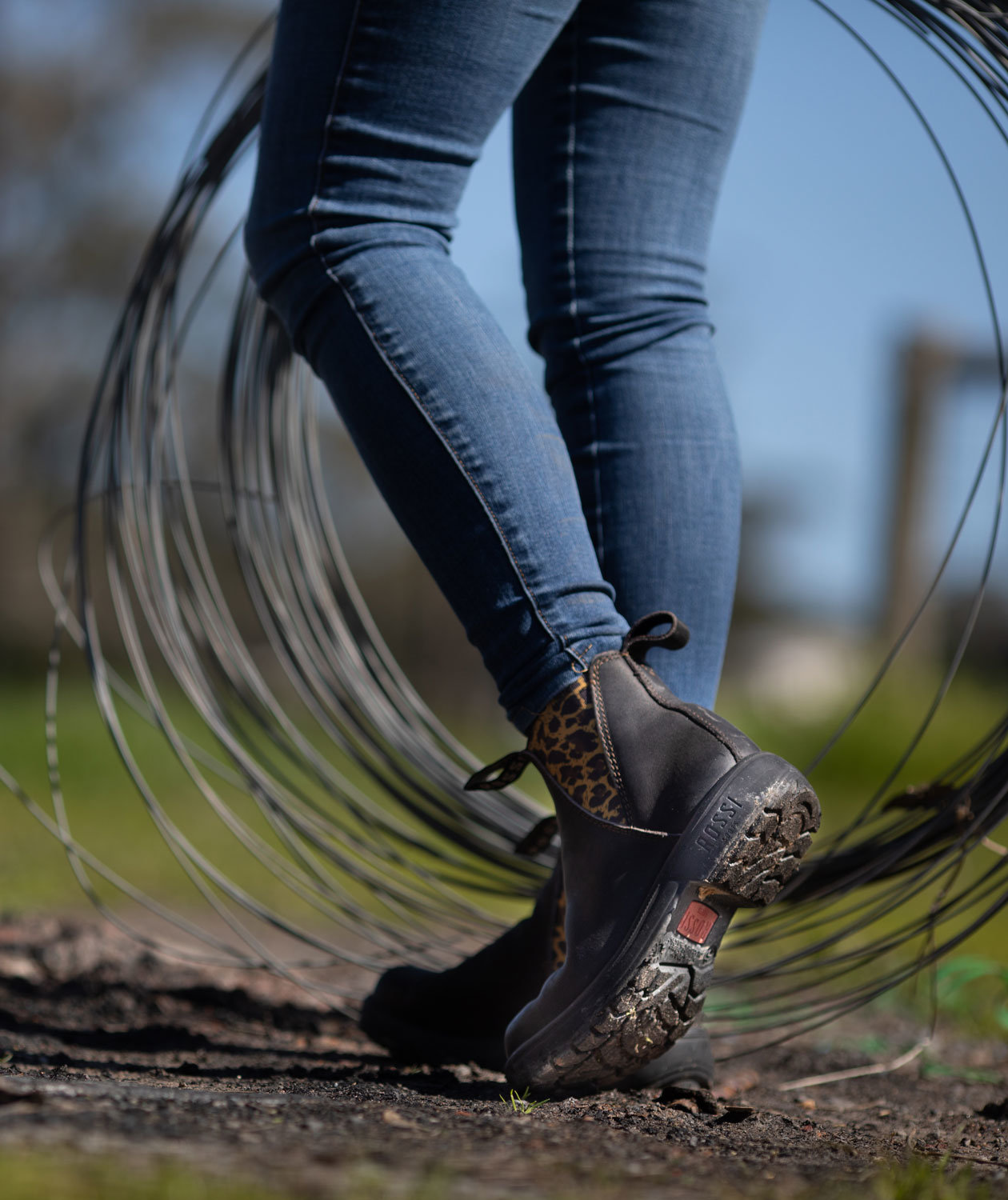 Rossi hotsell leopard boots