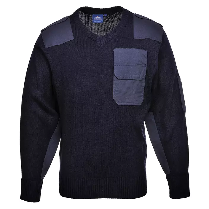 Portwest Nato sweater, Marinblå, large image number 0