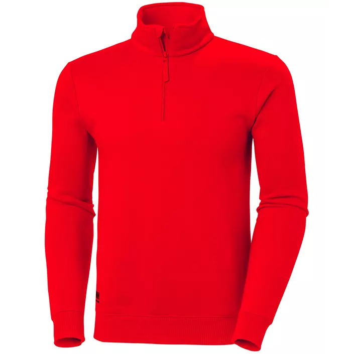 Helly Hansen Classic half zip sweatshirt, Alert red, large image number 0