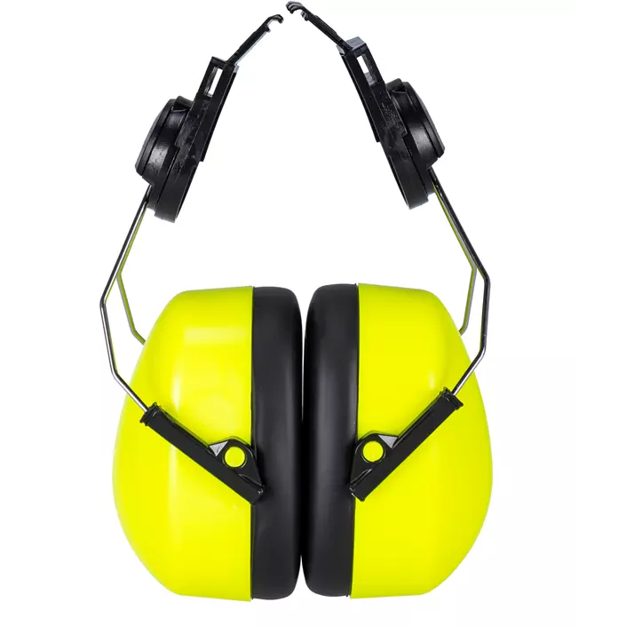 Portwest PS47 Endurance clip-on høreværn til hjelmmontering, Hi-viz gul, Hi-viz gul, large image number 0