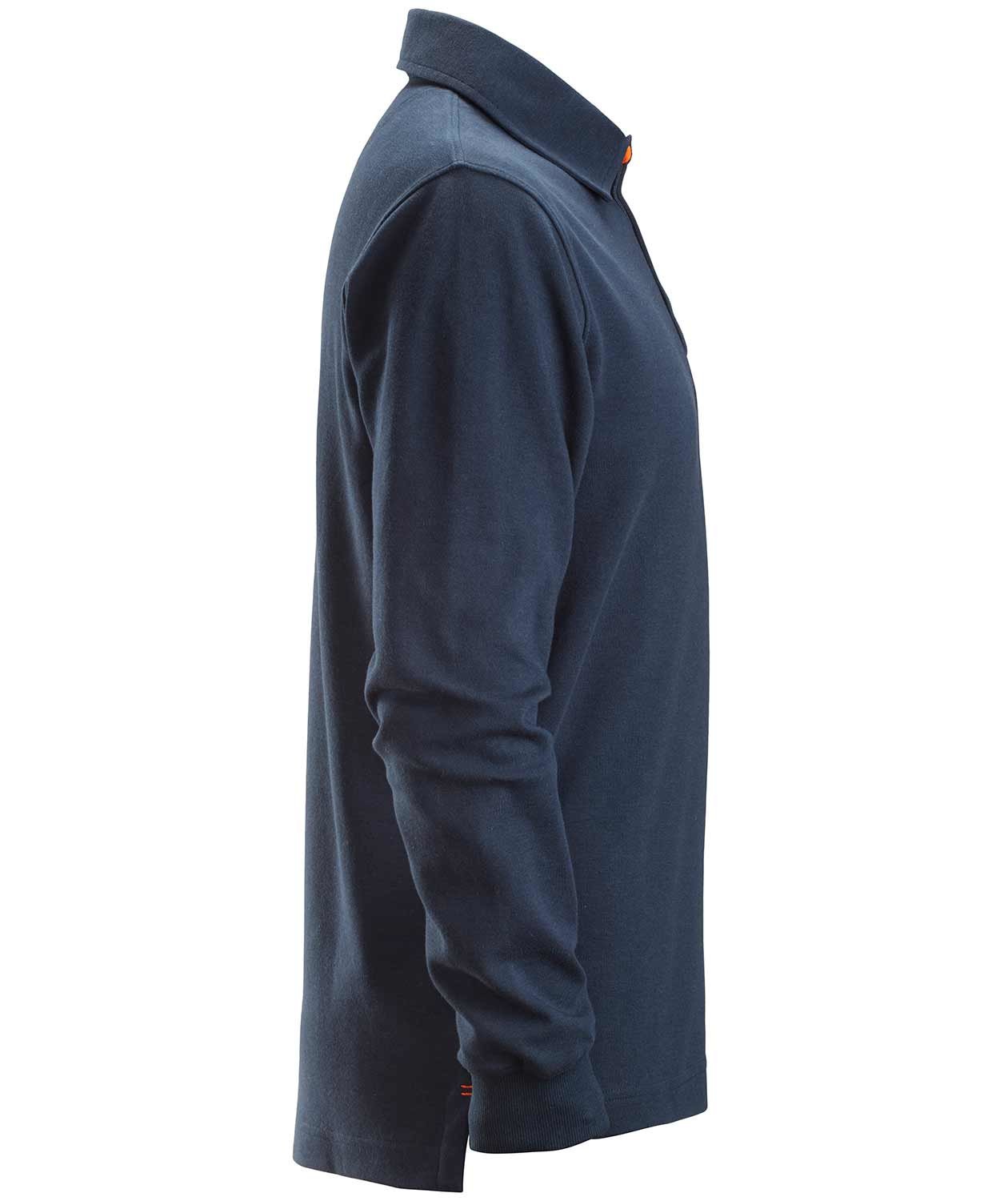 Snickers AllroundWork rugby tr&ouml;ja 2612, Navy, large image number 3