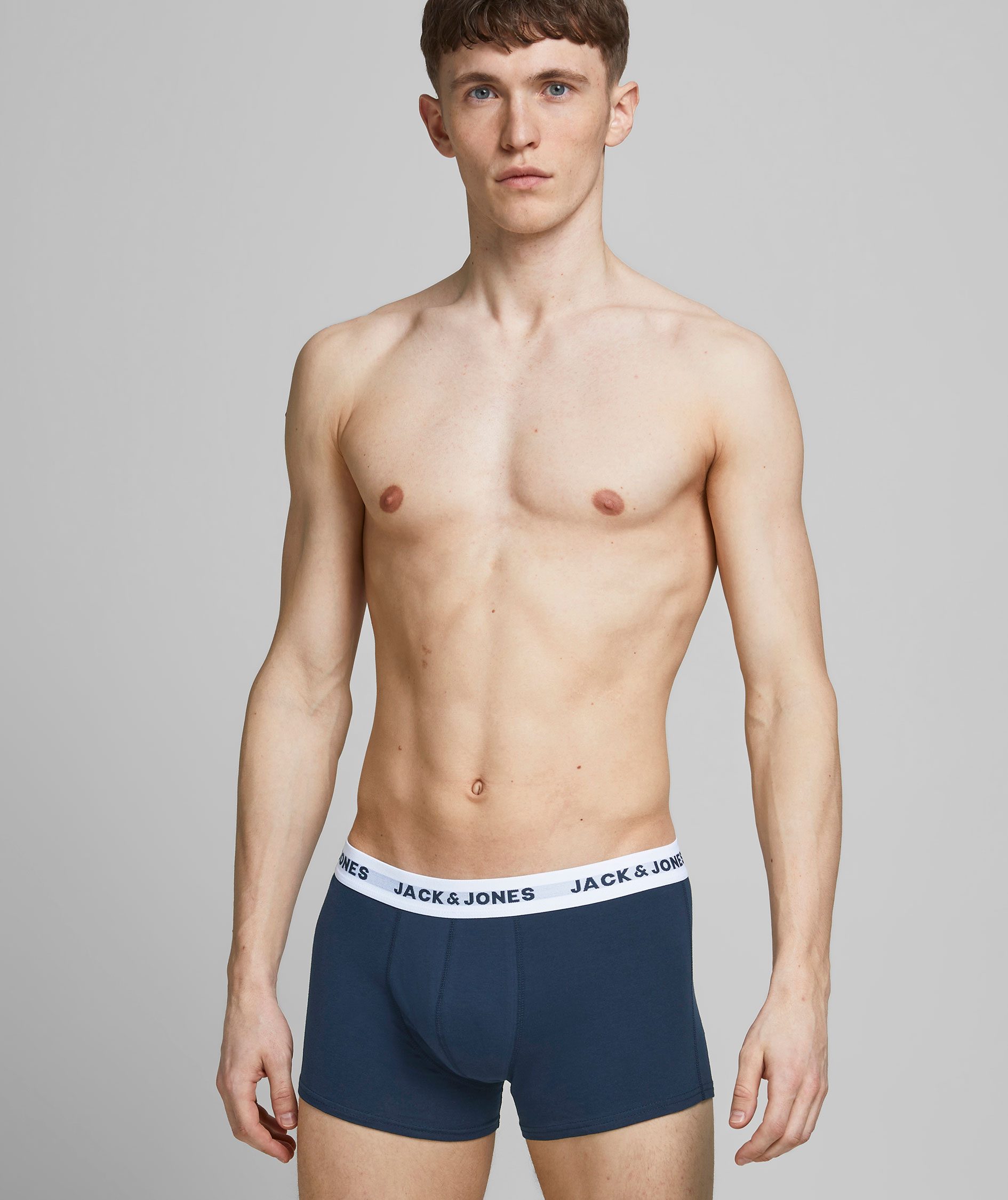 Jack & Jones JACSOLID 12er-Pack Boxershorts, Navy Blazer, large image number 4