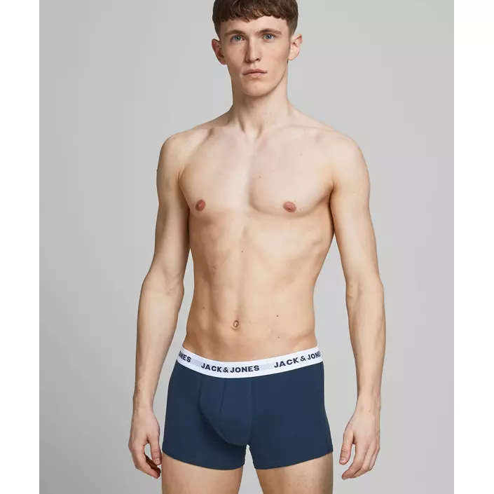 Jack & Jones JACSOLID 12-pak boxershorts, Navy Blazer, large image number 4