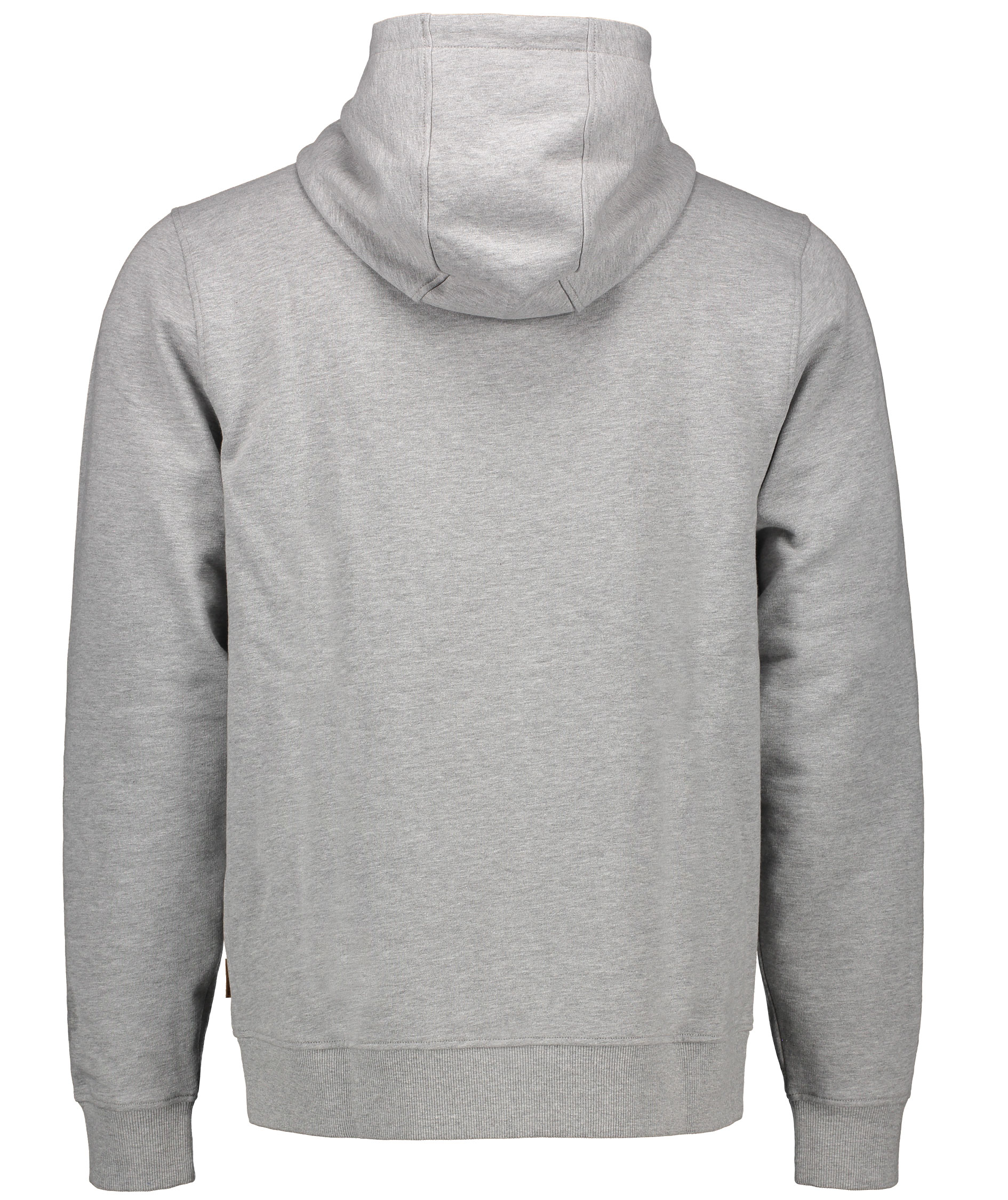 Westborn hoodie with zipper, Light Grey Melange, large image number 2