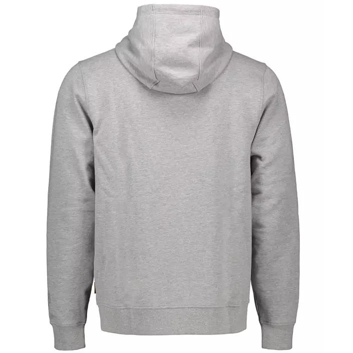 Westborn hoodie with zipper, Light Grey Melange, large image number 1