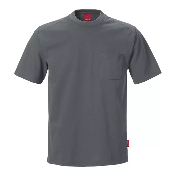 Kansas T-shirt 7391, Mørkegrå, large image number 0