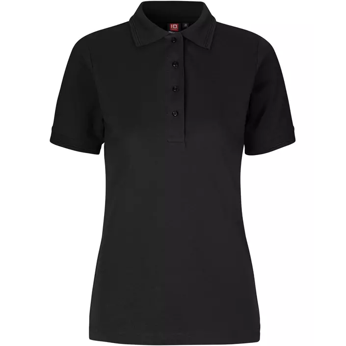 ID PRO Wear women's Polo shirt, Black, large image number 0