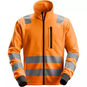 Snickers AllroundWork fleece jacket 8036, Hi-vis Orange