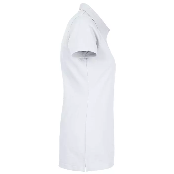 Smila Workwear Daga dame polo T-shirt, Hvid, large image number 1