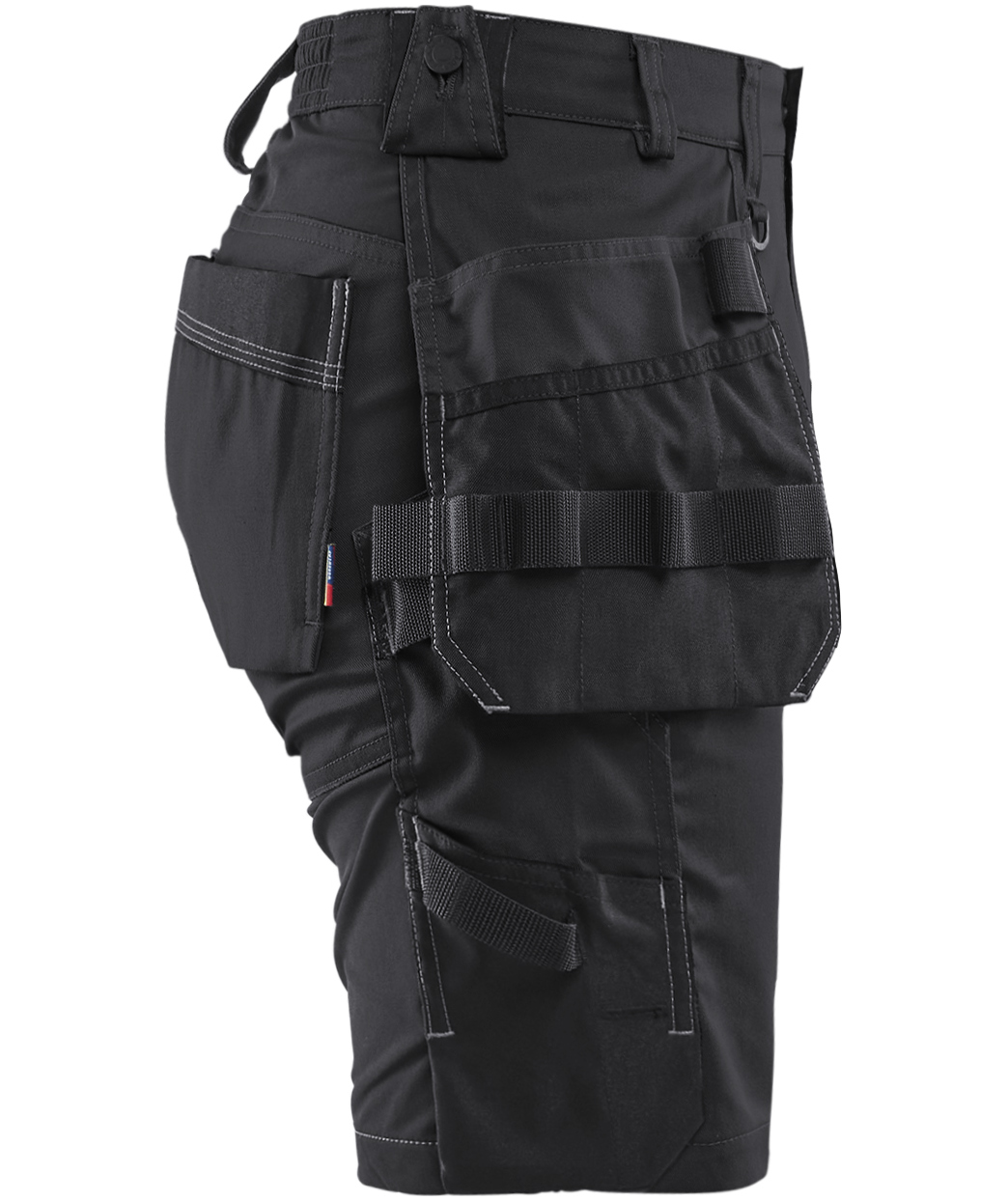 Bl&aring;kl&auml;der women's craftsman shorts, Black, large image number 3