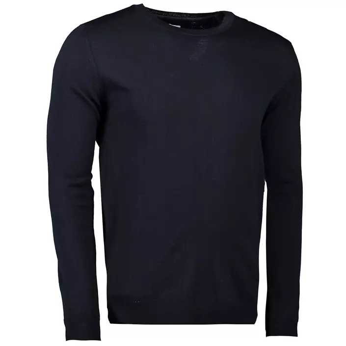 Seven Seas knitted pullover with merino wool, Navy, large image number 0