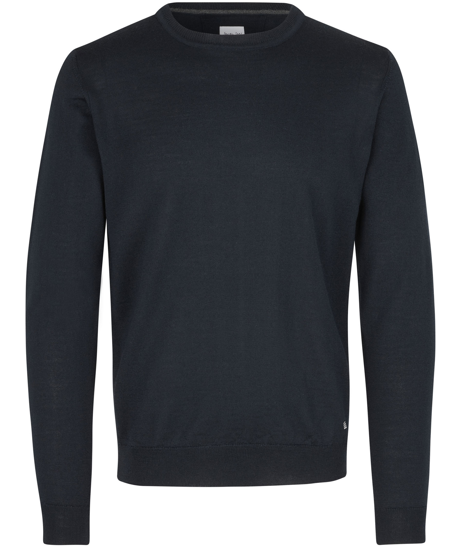 Seven Seas knitted pullover with merino wool
