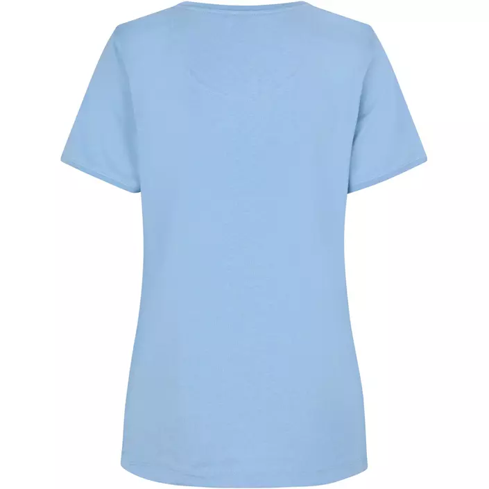 ID PRO wear CARE dame T-shirt med rund hals, Lys Blå, large image number 1