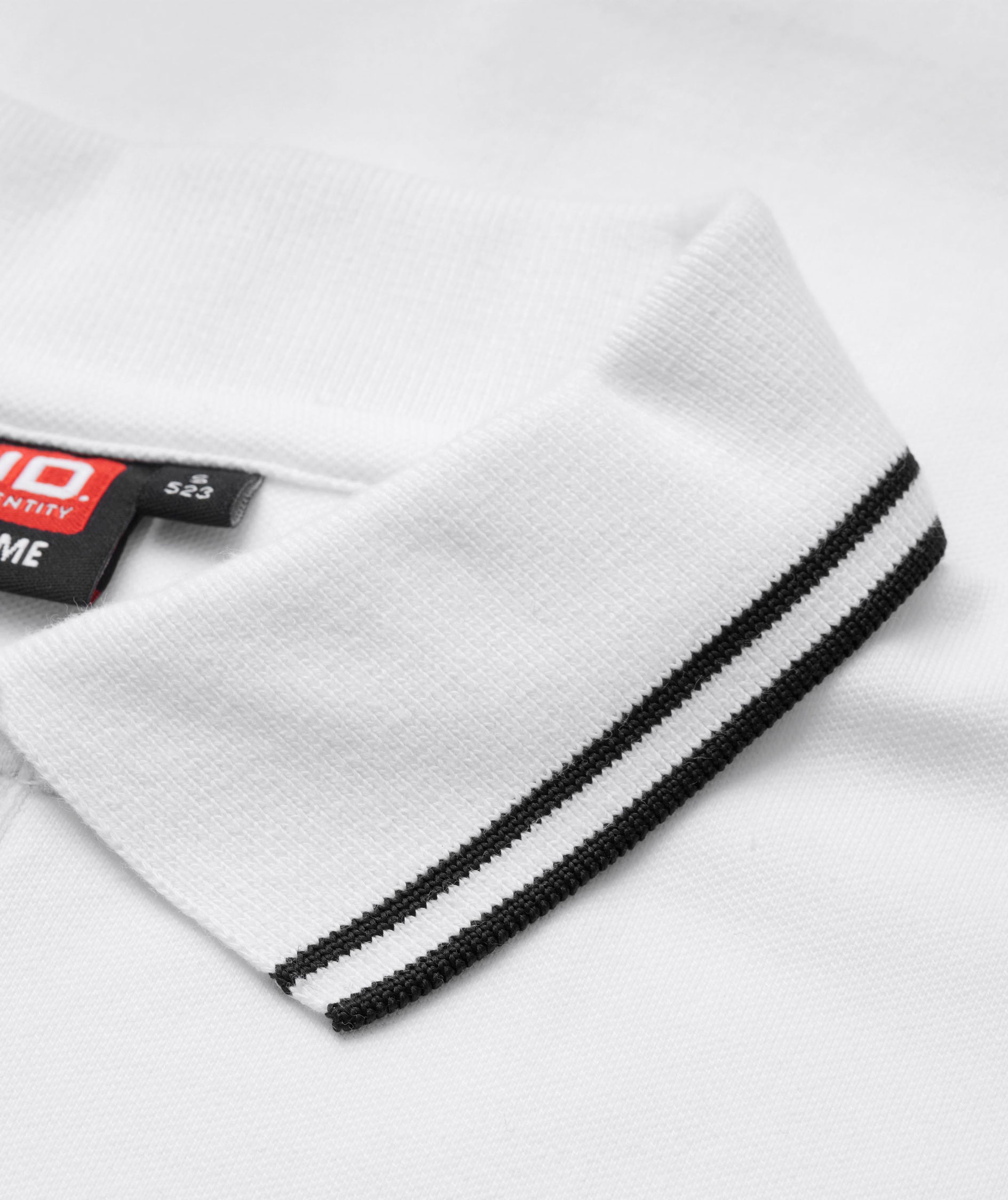 ID stretch women's poloshirt, White, large image number 3