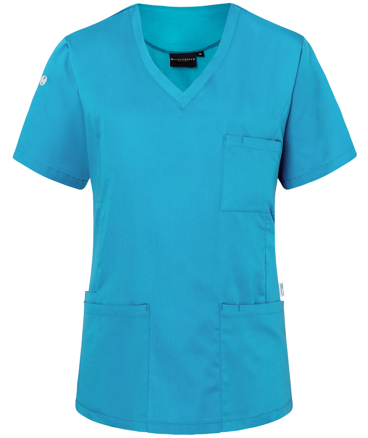 Karlowsky Essential Women's smock, Ocean blue