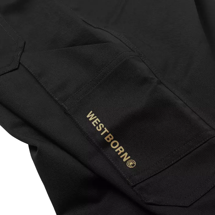 Westborn Core arbejdsshorts, Black, large image number 9