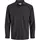 Jack & Jones Plus JJECLASSIC Hemd, Dark Grey Melange, Dark Grey Melange, swatch