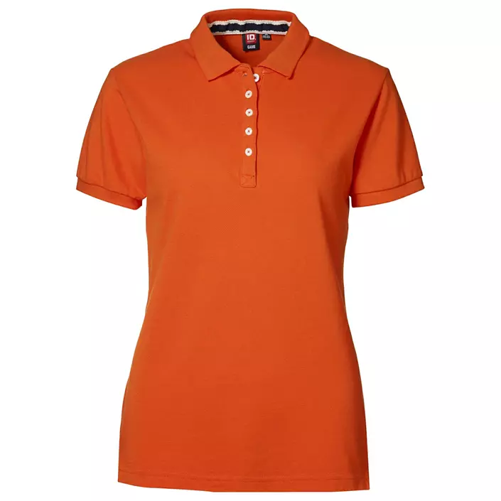 ID Casual Pique women's Polo shirt, Orange, large image number 0