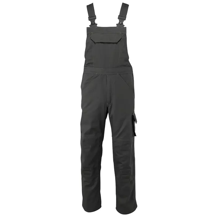 Mascot Industry Lowell work bib and brace, Dark Anthracite, large image number 0