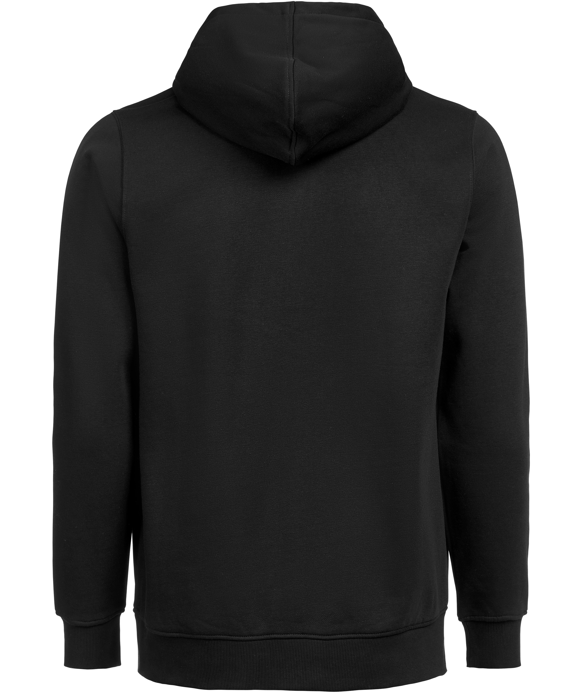 UM Regular fit h&aelig;ttetr&oslash;je med lyn, Black